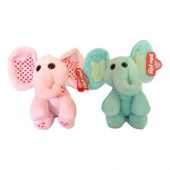 Peluche Elefante Rosa O Celeste
