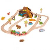 Juego Pista Con Dinosaurios