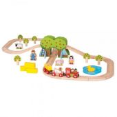 Juego Bigjigs Pista Granja 