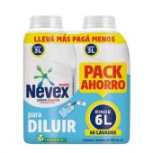 Jabón Líquido Para Ropa Nevex Diluible 2 Unidades