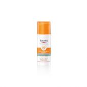 Protector Solar Eucerin Facial Toque Seco Tono Claro Fps50 50 Ml