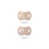 Chupete Anatómico Suavinex Silicona Beige 0 A 6 Meses 2 Unidades
