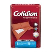 PROTECTOR DE CAMA COTIDIAN X8 UNIDADES