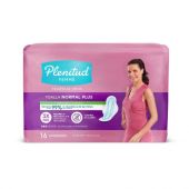 Toallas Para Incontinencia Plenitud Femme Normal Plus Antibacterial 16 Unidades