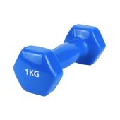 Pesa Active Training Mancuerna Forrada En Goma Azul 1 Kg