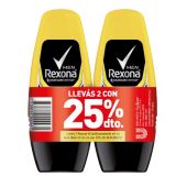 Desodorante En Roll On Rexona Men V8 50 Ml 2 Unidades