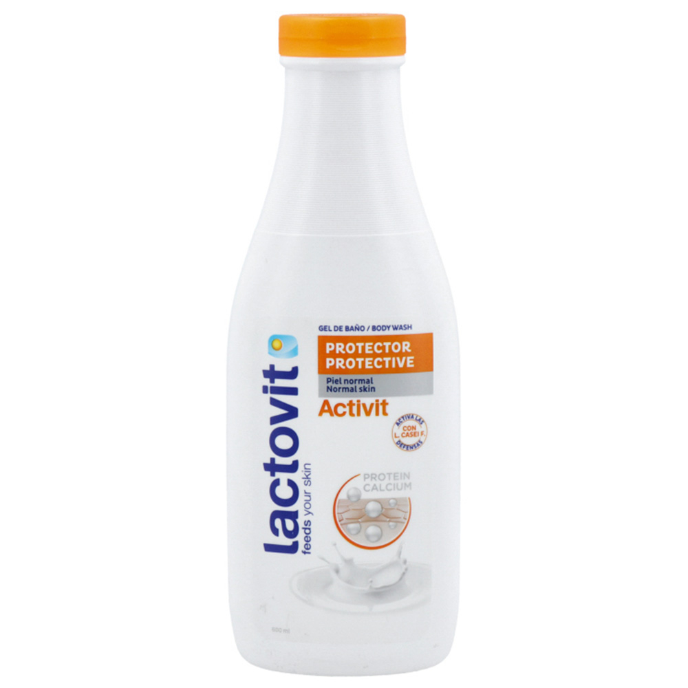 GEL DE DUCHA LACTOVIT ACTIVIT DE BAÑO 600 ML.