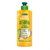 Crema Para Peinar Fructis 10 En 1 Recarga Nutritiva 300 Ml