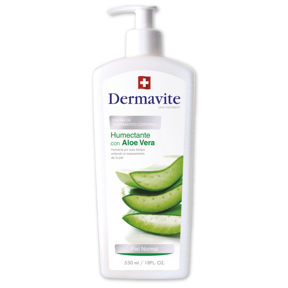 Crema Corporal Dermavite Aloe 530 Ml