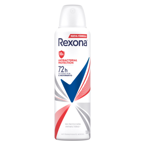 ANTITRANSPIRANTE REXONA FEMENINO AERO ANTIBACTERIAL 90G