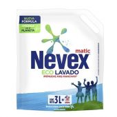 JABÓN LÍQUIDO PARA ROPA NEVEX REPUESTO 3L