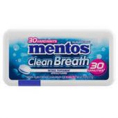 Mentos Clear Breath Peppermint Sin Azúcar 12 Unidades