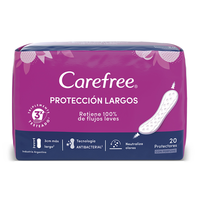 Protectores Diarios Carefree 20 Unidades