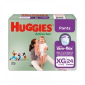 Pants Huggies Active Sec Xg 24 Unidades