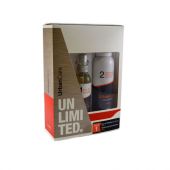 PERFUME EDT URBAN CARE UNLIMITED 75 ML + DESODORANTE
