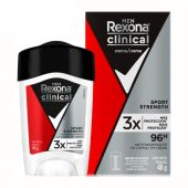ANTITRANSPIRANTE REXONA CLINICAL MEN SPORT STRENGH 48G