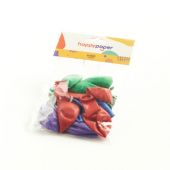 Globos Happy Paper Varios Colores 12 Unidades