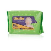 TOALLA HUMEDA CHERITO CON ALOE Y LANOLINA 70 UNIDADES