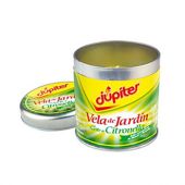 VELA DE JARDIN DE CITRONELLA JUPITER.