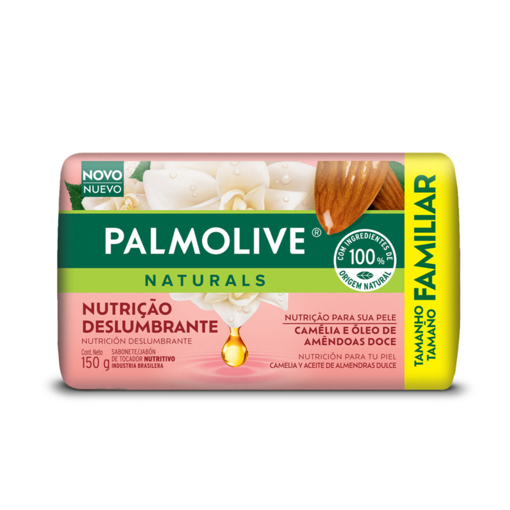 Jabón En Barra Palmolive Naturals Aceite óleo Nutritivo 150 G