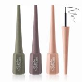 Delineador Baolishi Liquido Pincel Negro