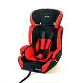 Silla Booster Race Con Respaldo Desmontable Rojo