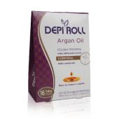 BANDAS DEPILATORIAS DEPI-ROLL BANDAS CORPORALES CON ARGAN X8