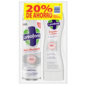 DESINFECTANTE LYSOFORM + CREMA PULIDORA 20% AHORRO