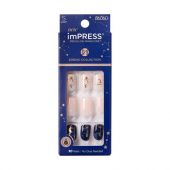 Uñas Postizas Impress Kiss Libra Colección Zodiac
