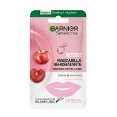 Mascarilla Garnier Hidra Bomb Labios Cereza