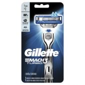 AFEITADORA GILLETTE MACH3 TURBO MAQUINA + 1 REPUESTO