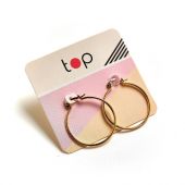 Aros Top Básicos Doradados