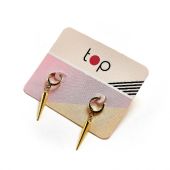 Aros Top Con Colgante