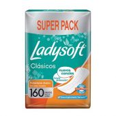 PROTECTORES DIARIOS LADYSOFT PROTECTORES DIARIOS X160