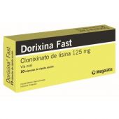 Dorixina Fast 125 Mg 10 Capsulas