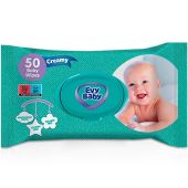 Toallitas Húmedas Evybaby Creamy 50 Unidades