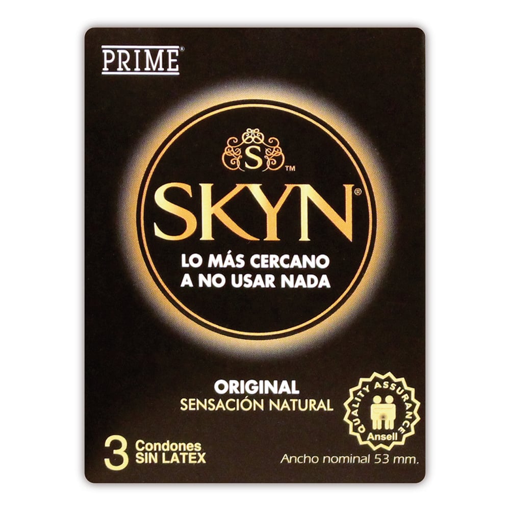 Preservativos Prime Skyn 3 Unidades