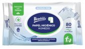 Wetclean Papel Higienico Humedo 80 Unid
