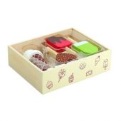 Juego De Helados De Madera