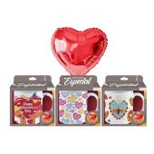 Taza Happy Paper Con Globo Varios Diseños
