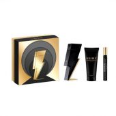Set Carolina Herrera Bad Boy Edt 100 Ml + Minitalla 10 Ml + Shower Gel 100 Ml