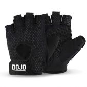 Guantes Musculacion Dojo Negro Talle S