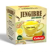 TE JENGIBRE CON LIMON CABRAL 10 SAQUITOS