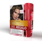 Tinta Excellene N°3 Castaño Oscuro + Shampoo Colorvive 200 Ml