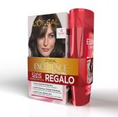 Tinta Excellene N°4 Castaño + Shampoo Colorvive 200 Ml