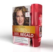 Tinta Excellene N°6 Castaño Oscuro + Shampoo Colorvive 200 Ml