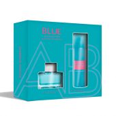 Cofre Antonio Banderas Blue Seduction Woman Edt 50 Ml + Body Lotion 75 Ml