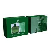 SET PERFUME CASAPUEBLO 24HRS GREEN EDT+GEL DUCH