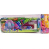 CARTUCHERA DE LATA CON VENTANA TROLLS