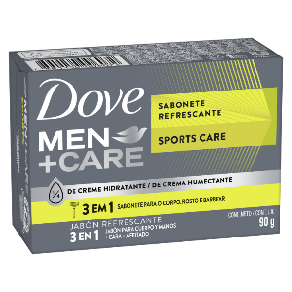 Jabón En Barra Dove Men+care Extra Fresh 90 G